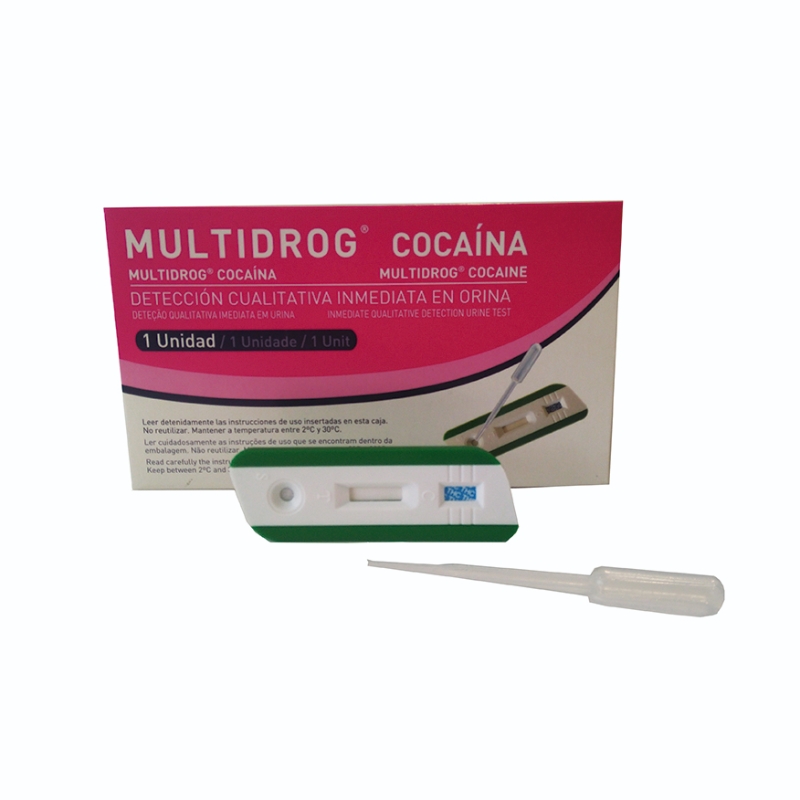 TEST DETECCION COCAINA 1 CASETTE