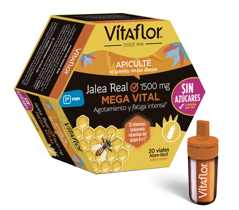 VITAFLOR MEGA VITAL 20 viales