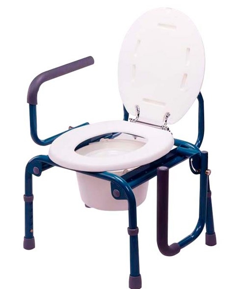 SILLA WC REPOSABRAZOS ABATIBLE U262