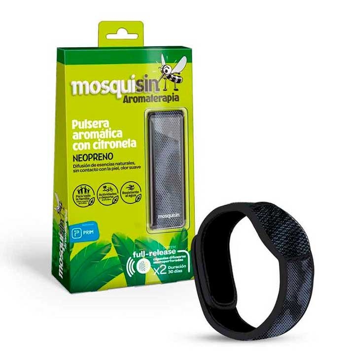 MOSQUISIN PULSERA NEOPRENO ADULTO 1U