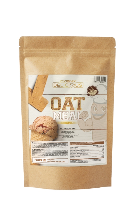 AVENA ICE CREAM NOUGAT 1000G (BOLSA)
