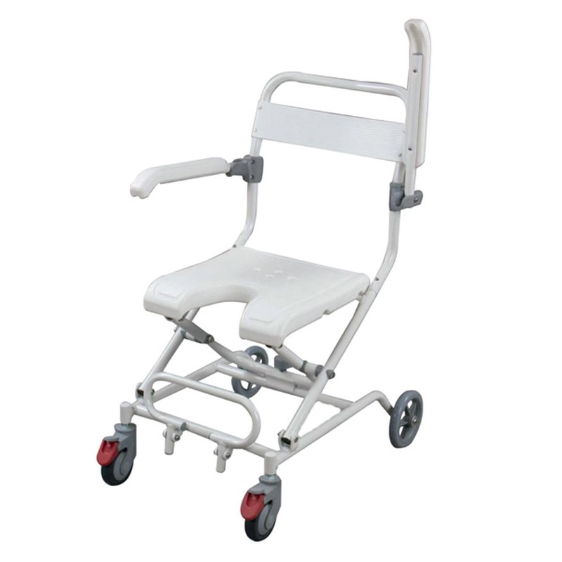 SILLA DUCHA RUEDAS PLEGABLE U360 HERRADU