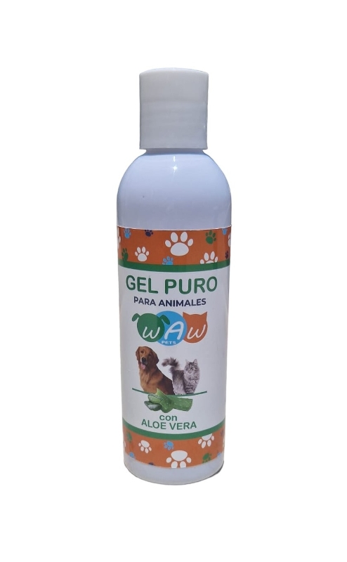 WAW PETS GEL PURO ALOE 200 ml