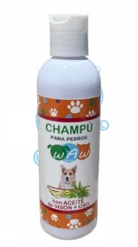 WAW PETS CHAMPU CBD+VISON 200 ml