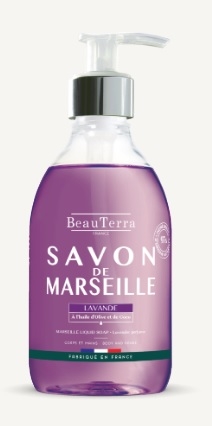 BEAUTERRA JABÓN MARSELLA LAVANDA 300ML