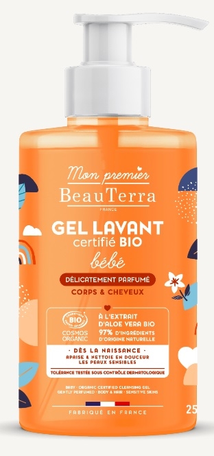 BEAUTERRA BIO BEBÉ GEL CON PERFUME 750ML