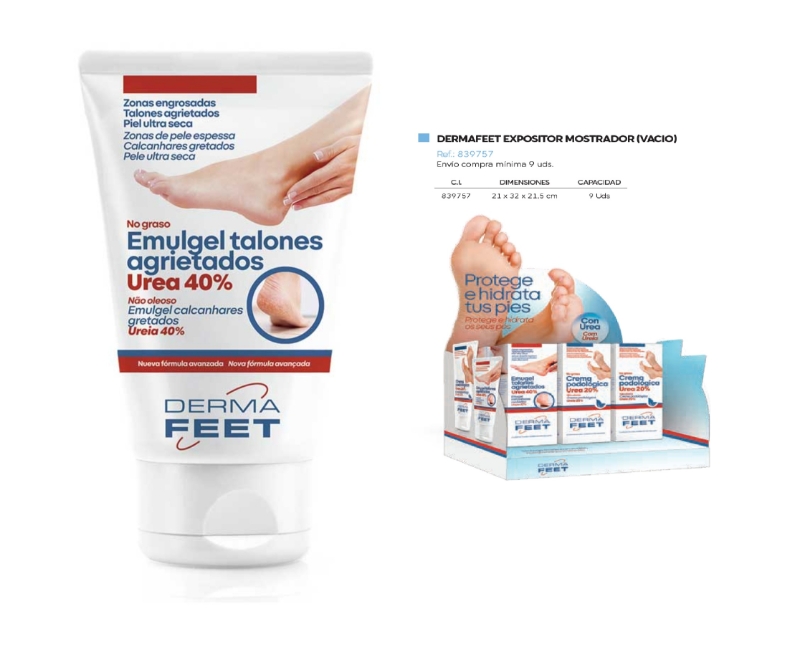 DERMAFEET EMULGEL UREA40 60ML