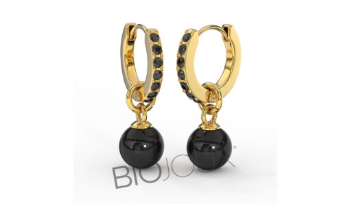 BIOJOUX BJT275 BROOKLIN PERLA NEGRA