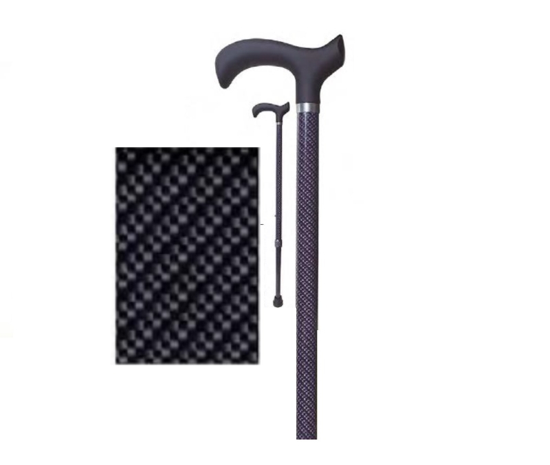 BASTON EXTESIBLE ESTAMP NEGRO PUÑO DERBY