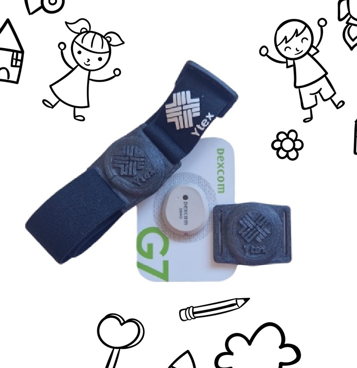 YTEX BRAZALETE SOPORTE INFANTIL DEXCOMG7