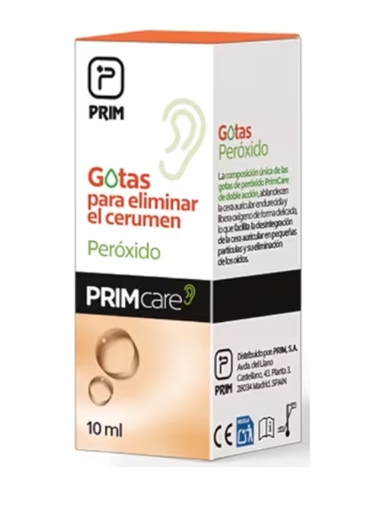 PRIMCARE OIDOS GOTAS ELIMINA CERA 10ml