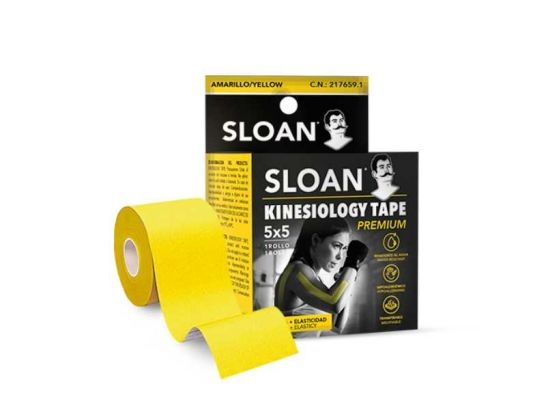 SLOAN KINESIOLOGY TAPE 5x5 AMARILLO