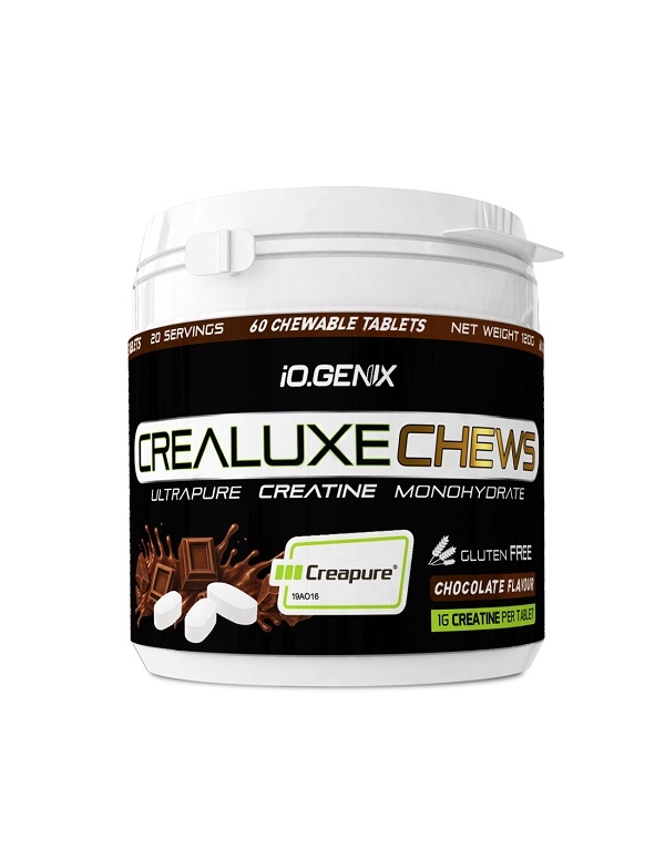 CREALUXECHEWS 60 TABLETS CHOCOLATE