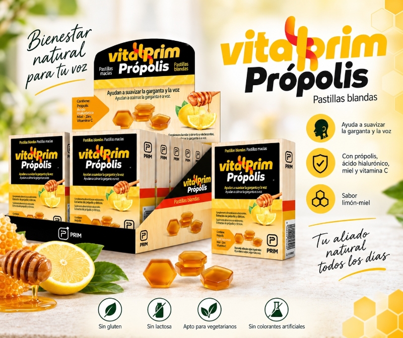 VITALPRIM PASTILLAS BLANDAS PROPOLIS 20u